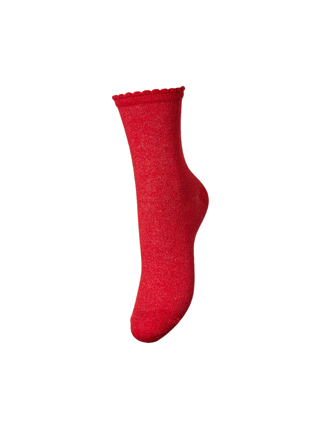 PcSebby Glitter Socks Red