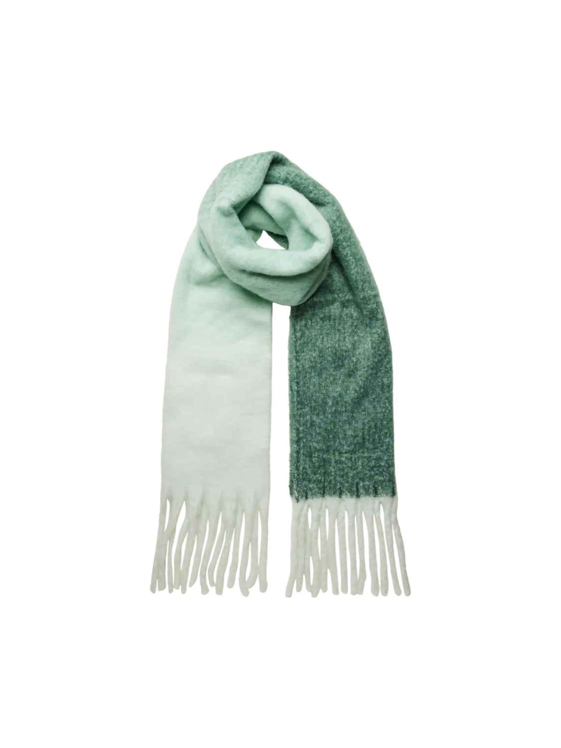 PcBea Long Scarf Trekking Green Ombre