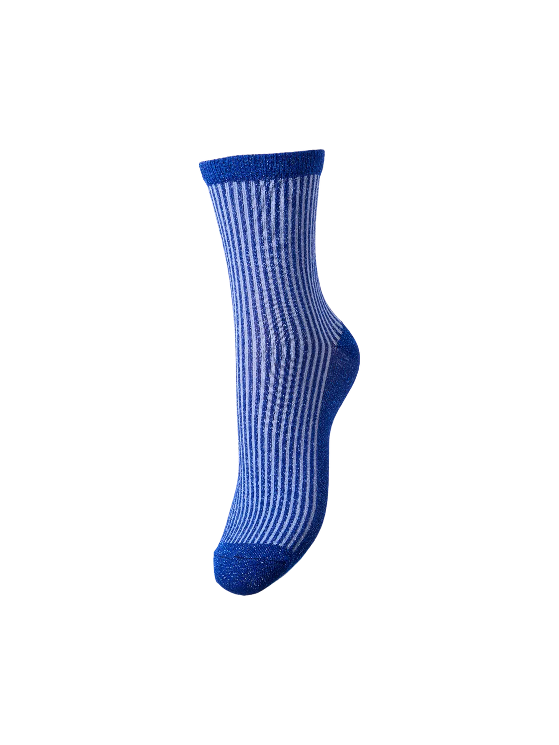 PcSebby Glitter Socks Surf Blue Stripes