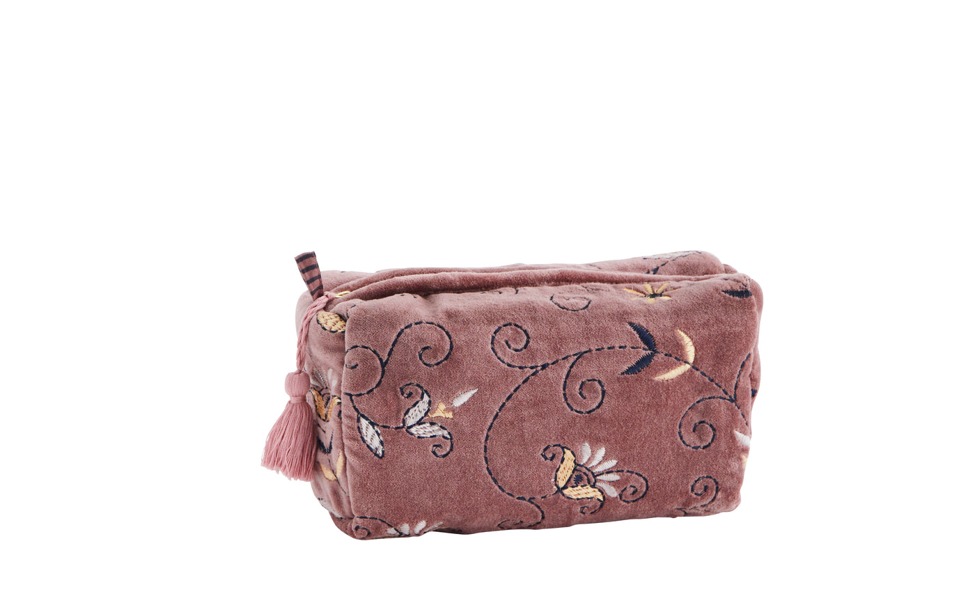 Velvet Washbag Small Rose