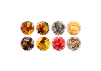 Sugar Free Cola Bottles Short Jar