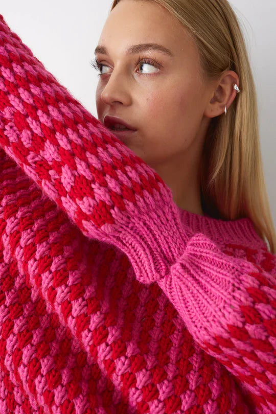 Gio Knit Red/Pink