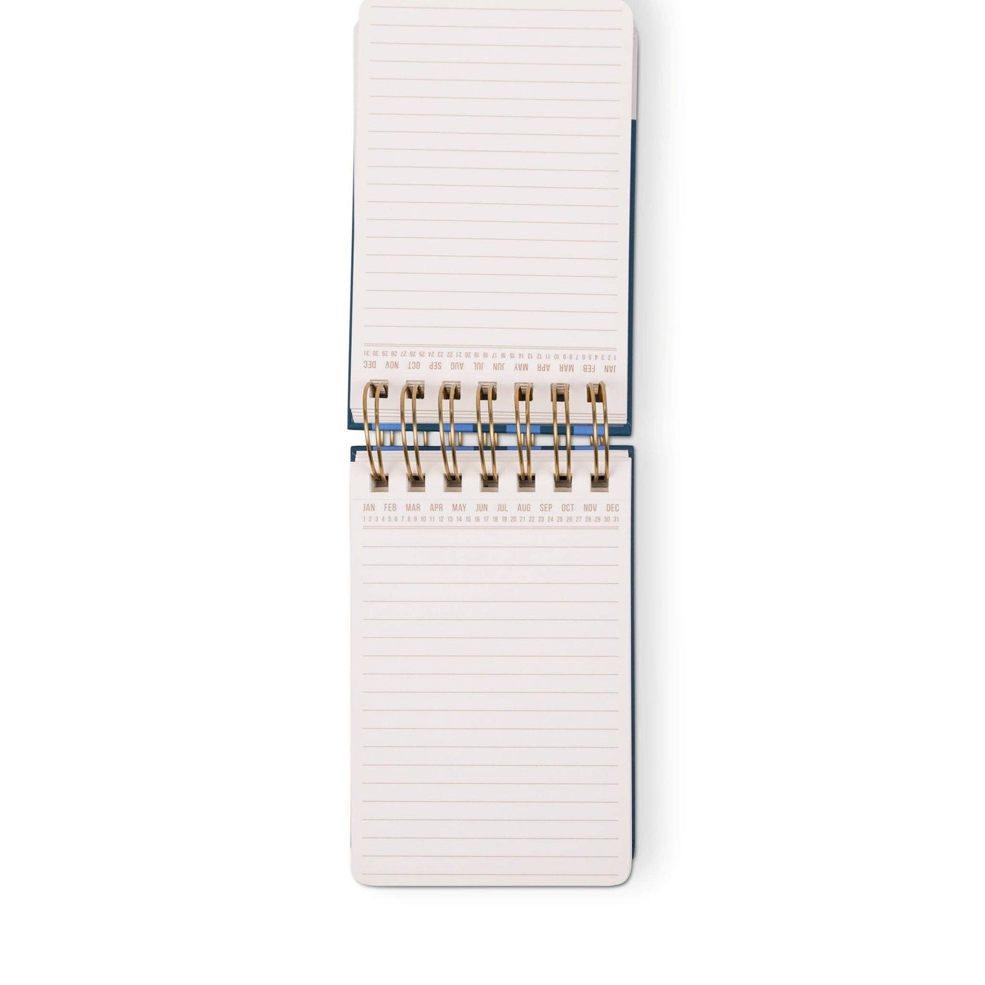 DesignWorks Ink Twin Wire Chunky Notepad - Blue + Navy – Iris & Violet