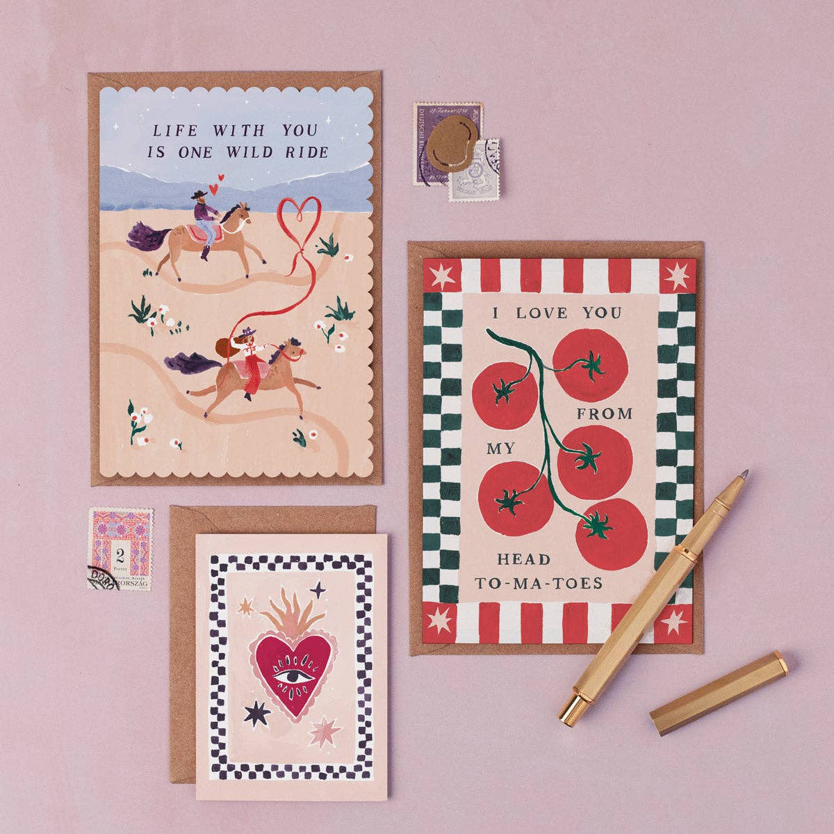 Wild Ride Love Card