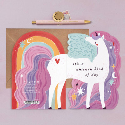 Unicorn Birthday Card | Kids Birthday Card | Childrens Cards