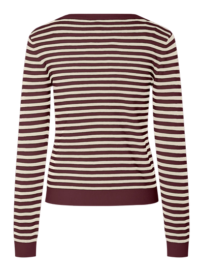 PcNora Ls Cardigan Tawny port/ Birch
