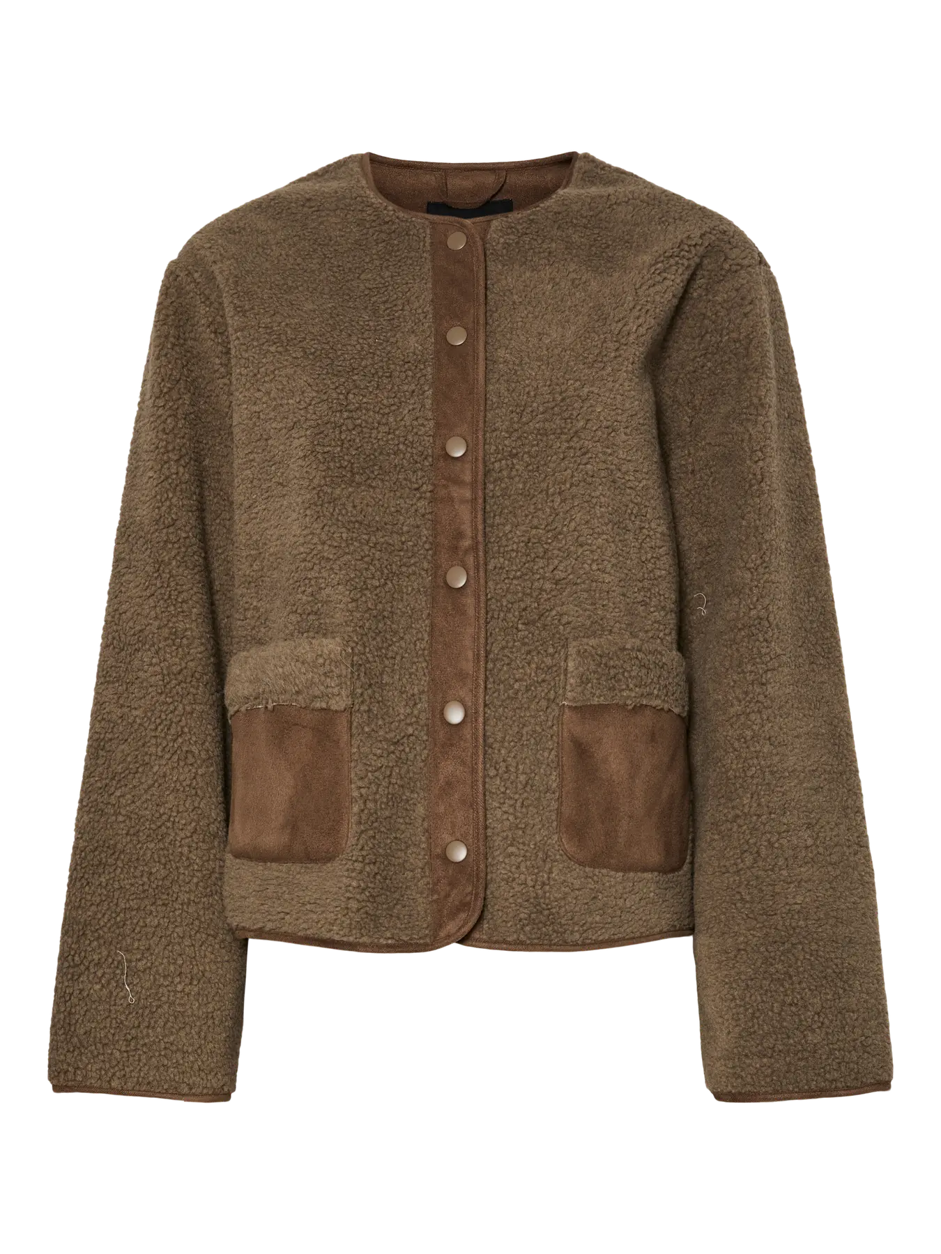 PcJune Teddy Jacket Morel