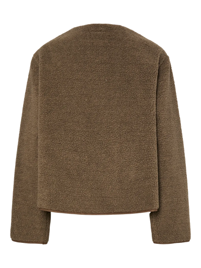 PcJune Teddy Jacket Morel