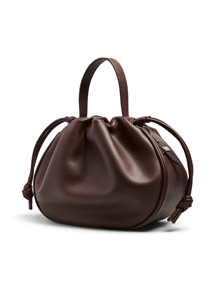 PcBalloon Bag Chicory Coffee Silver