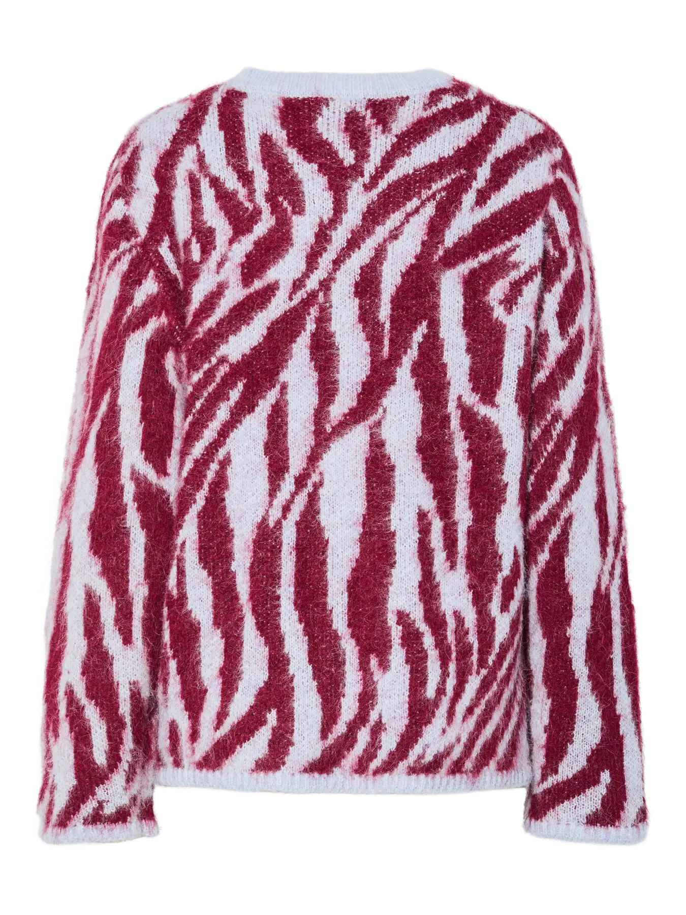 PcMynthe LS Knit Beet Red/Blue