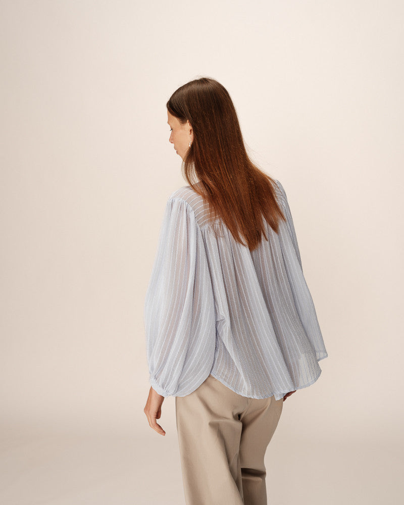 Poesie Blouse Blue