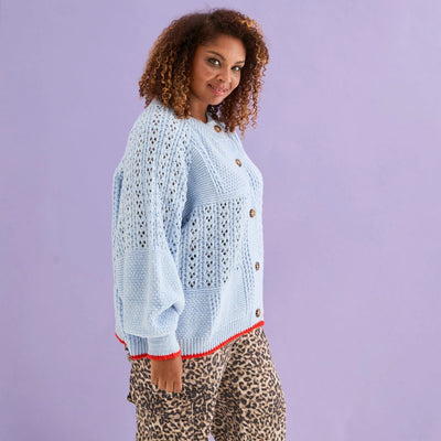 Brigit Cardigan Blue