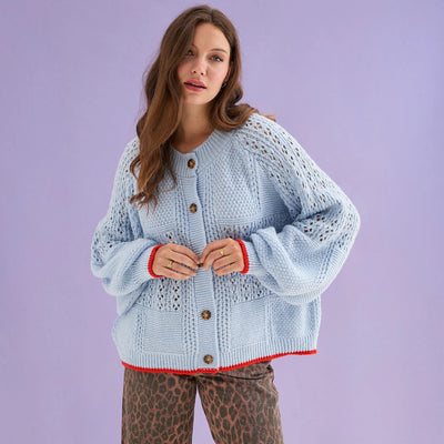 Brigit Cardigan Blue