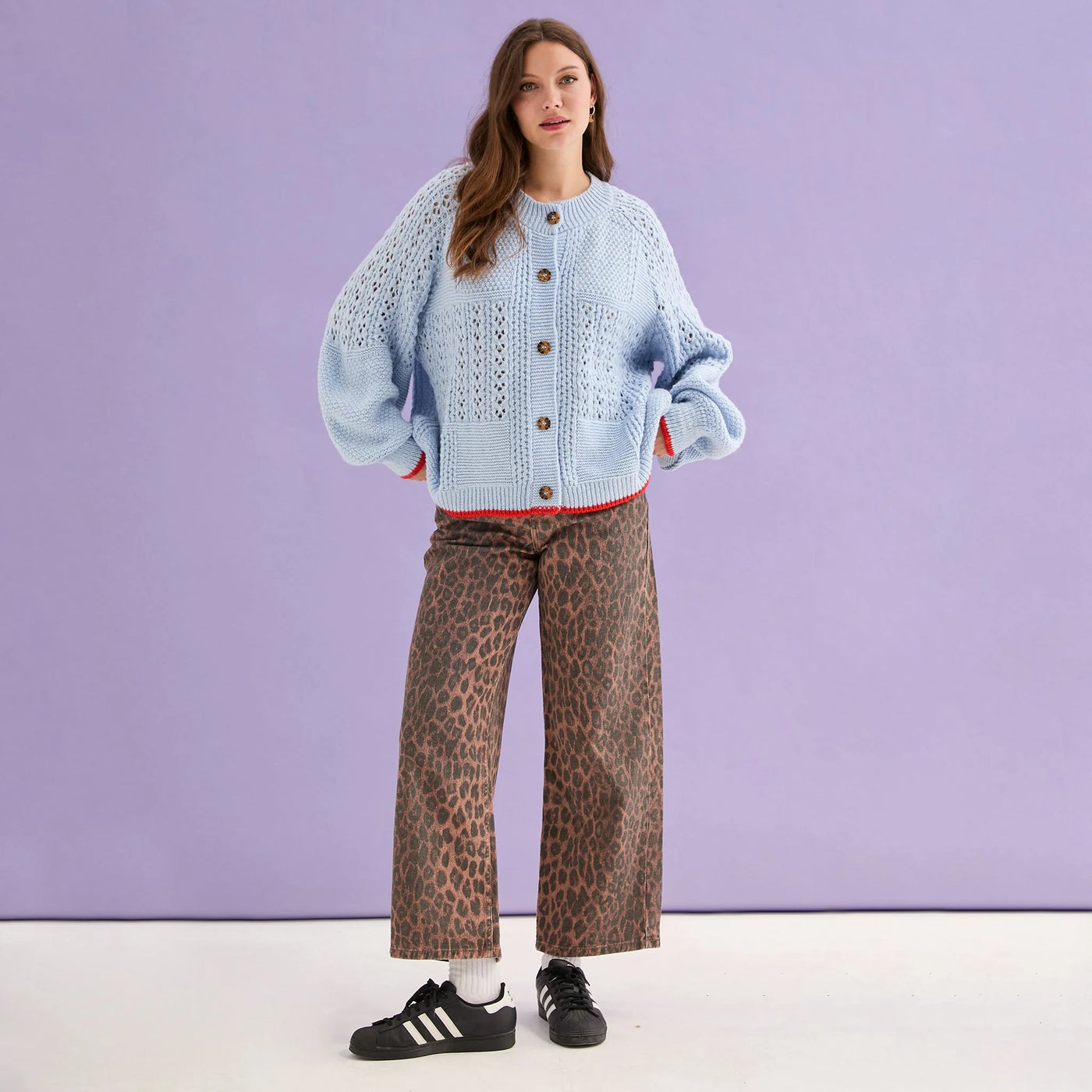 Brigit Cardigan Blue