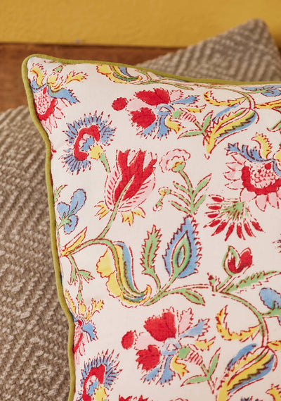Taruni - Shvanthi Block Print Cushion Cover