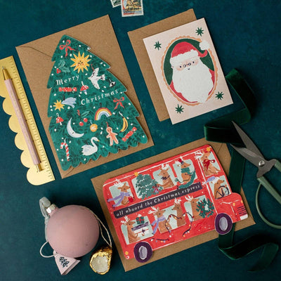 Tree Shape Christmas Card | Holiday Cards | Christmas 2025