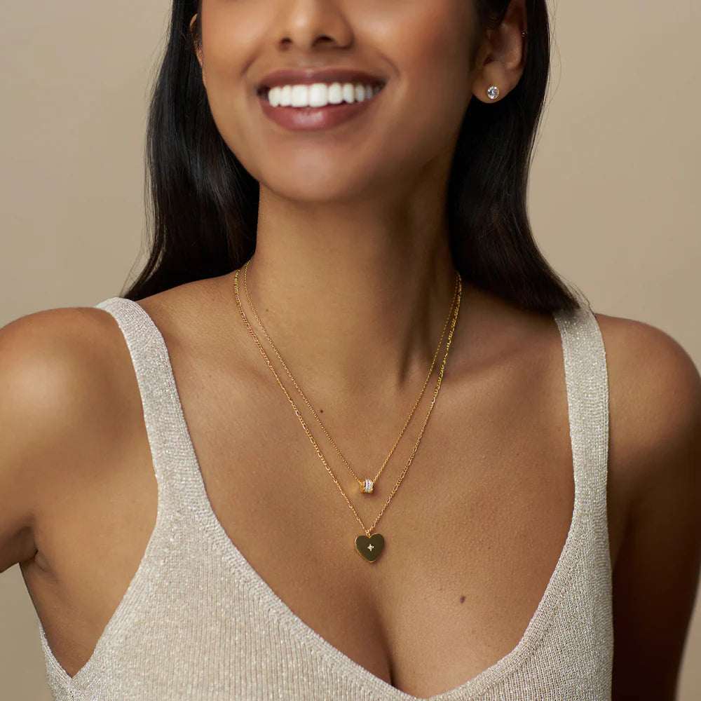 Pavé Thread Through Necklace 31601