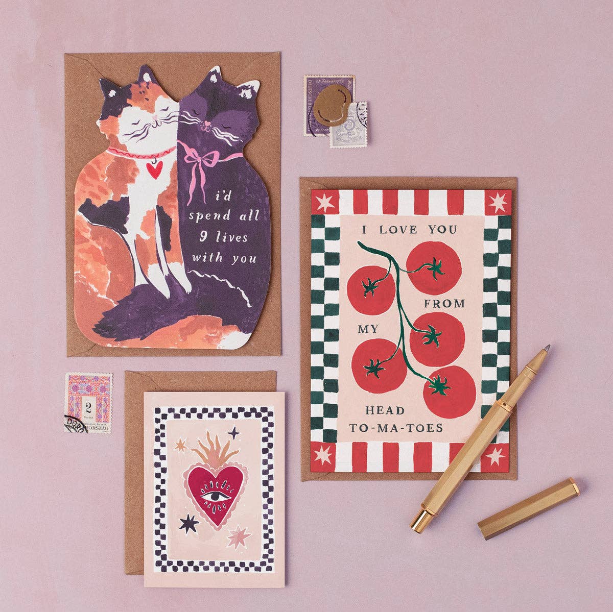 Tomatoes Love Card