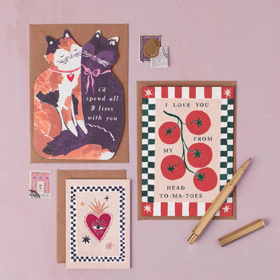 Tomatoes Love Card