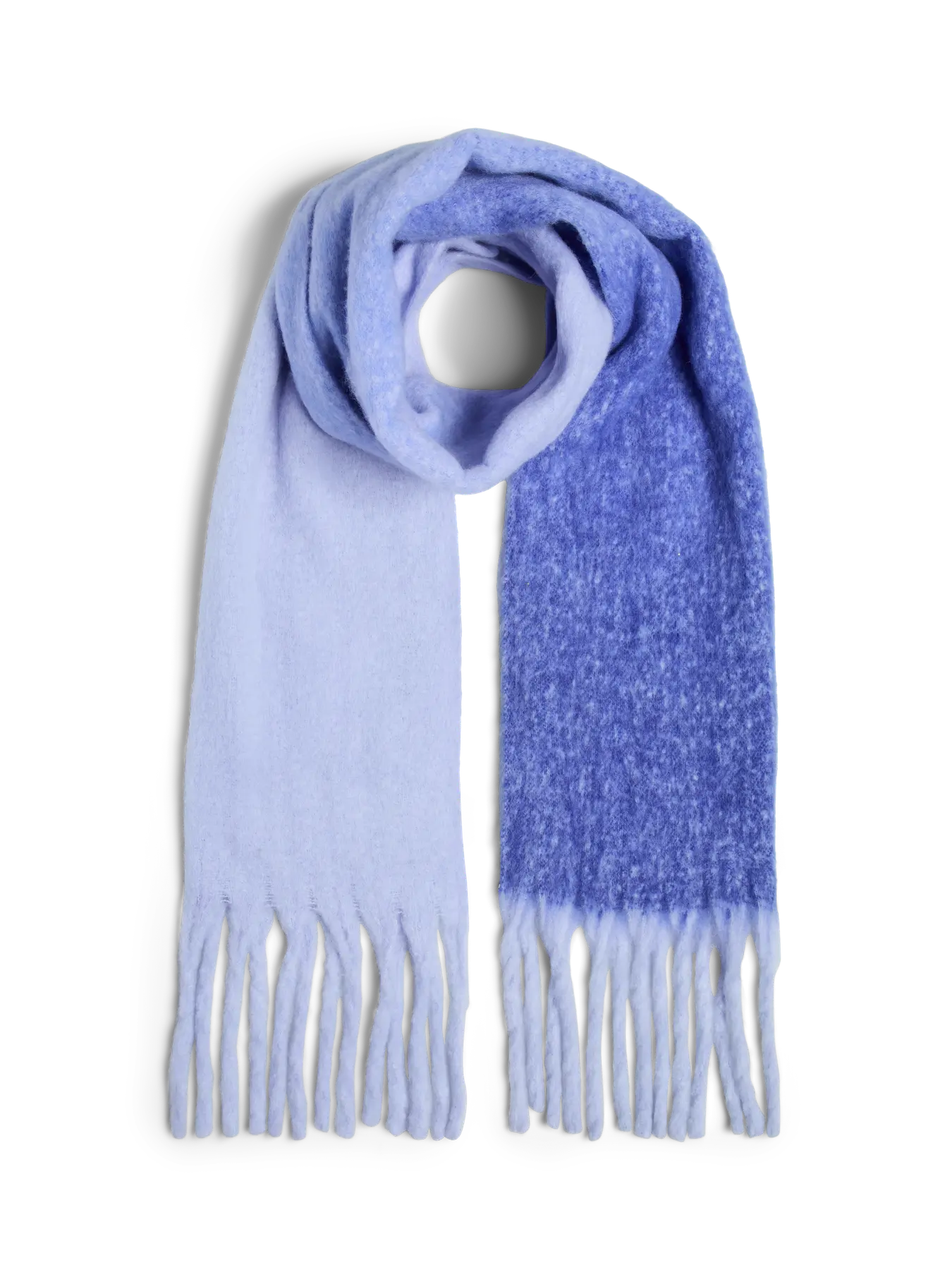 PcBea Long Scarf Bluing Ombre