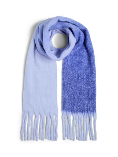 PcBea Long Scarf Bluing Ombre