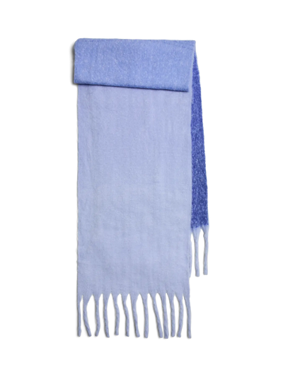 PcBea Long Scarf Bluing Ombre