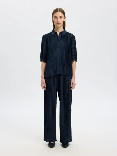 SlfElma Relaxed Shirt Dark Sapphire