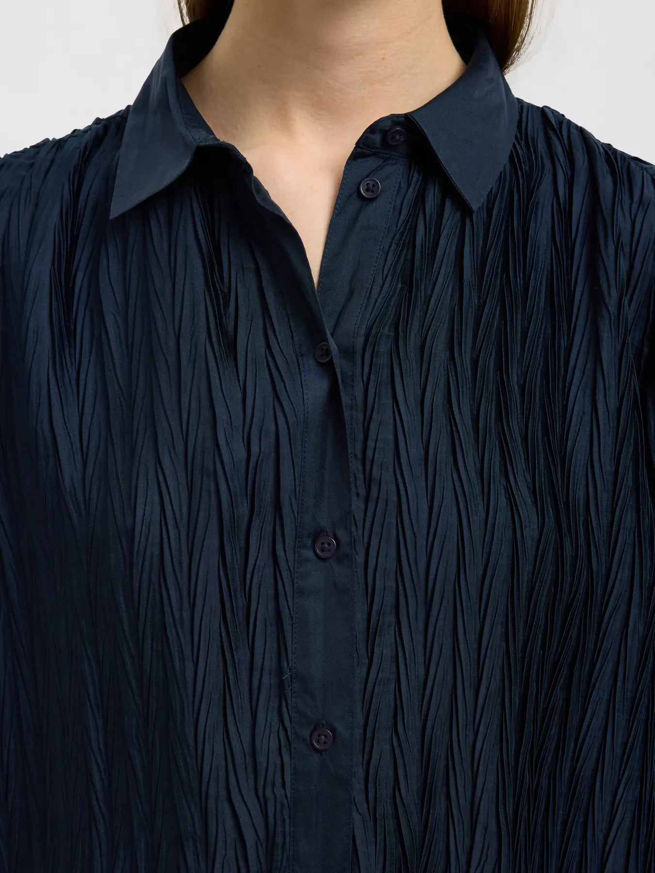 SlfElma Relaxed Shirt Dark Sapphire