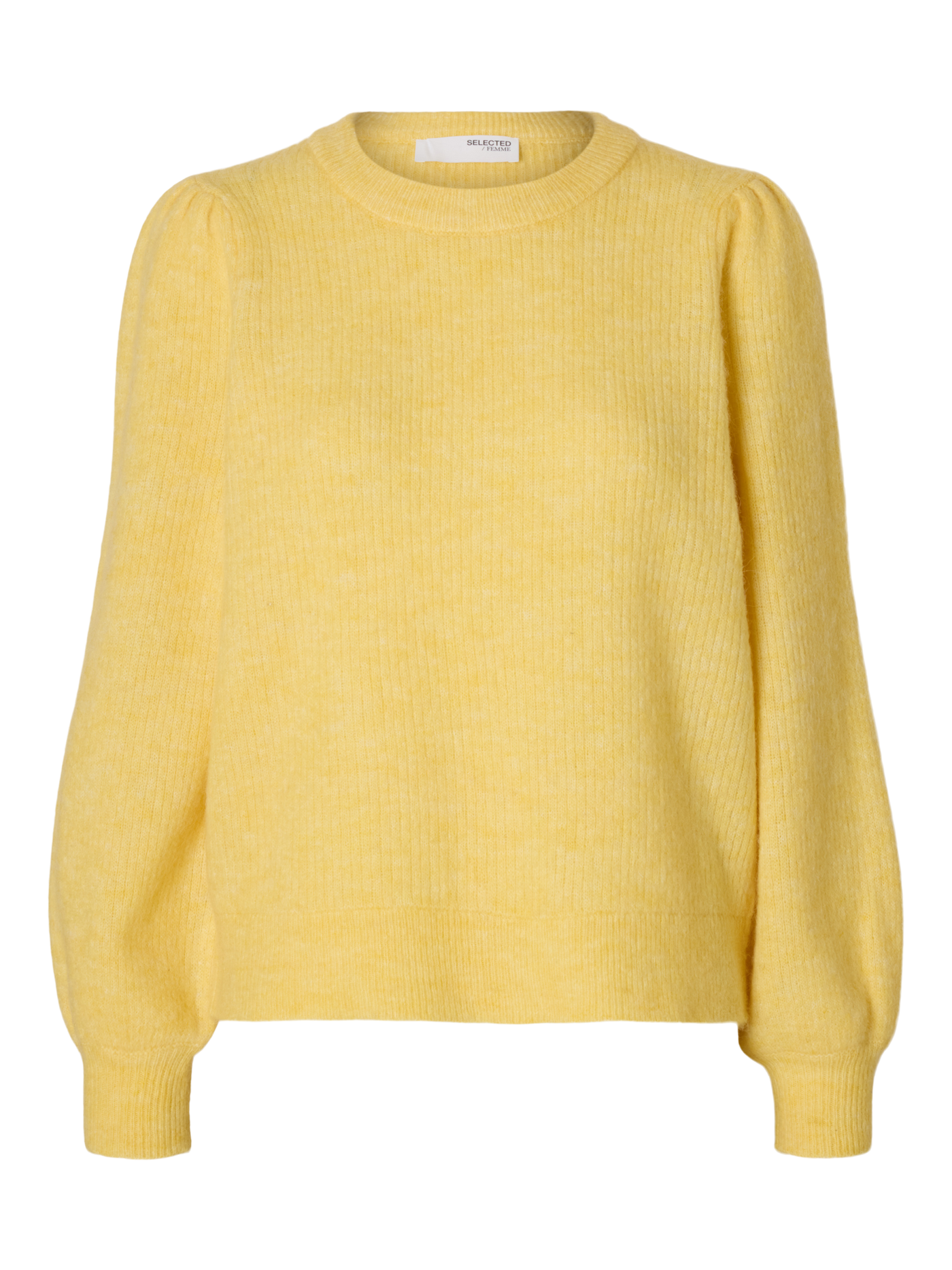 SLFLulu O-Neck Knit Yellow