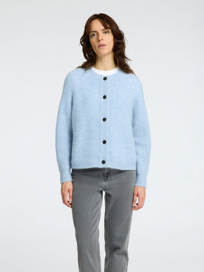 SLFLulu Cardigan Cashmere Blue