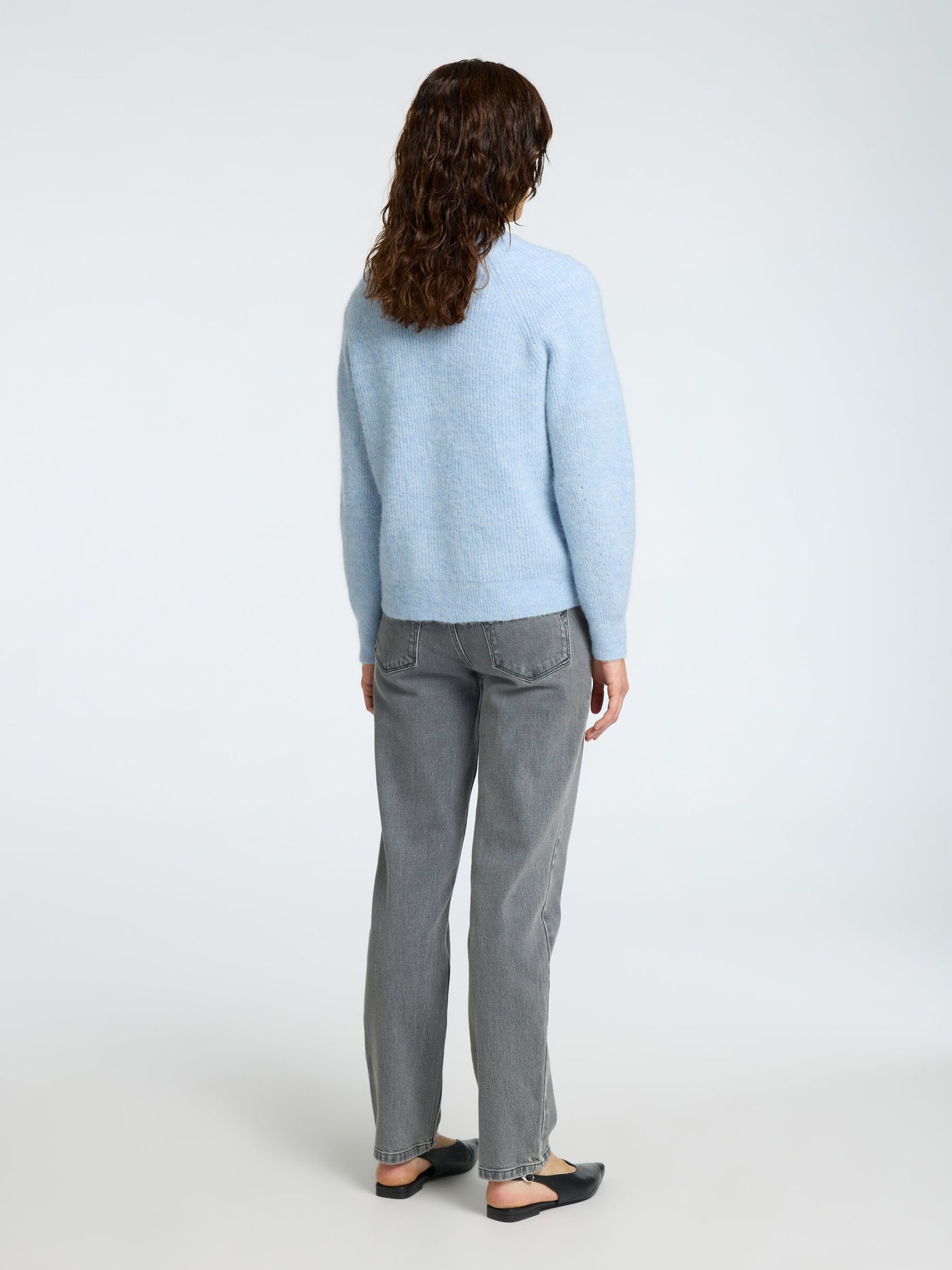 SLFLulu Cardigan Cashmere Blue