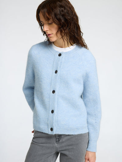 SLFLulu Cardigan Cashmere Blue