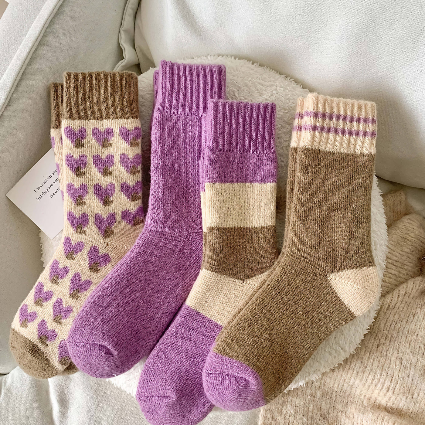 Wool Socks Stripes