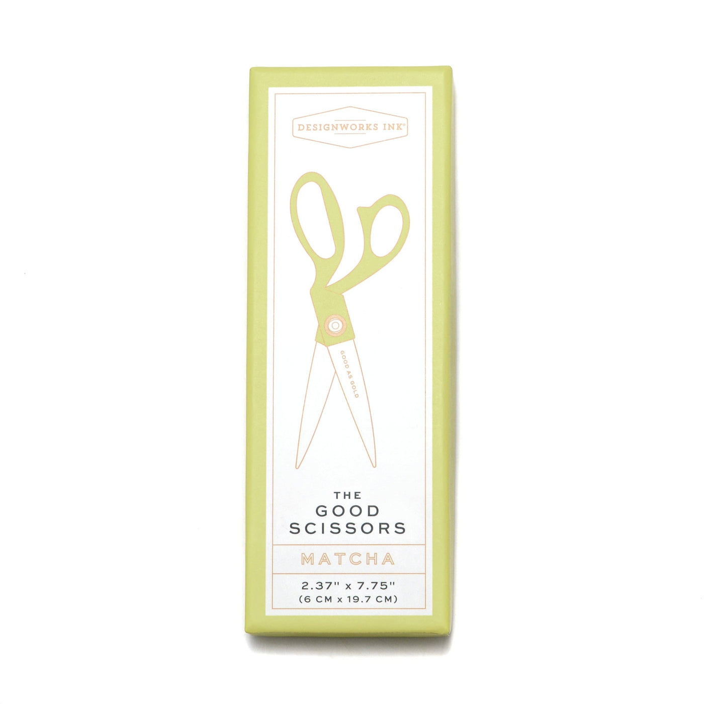 Designworks Ink Scissors Boxed - Matcha - Good As Gold