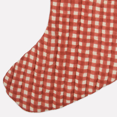 Christmas Stocking | Gingham | Ginger