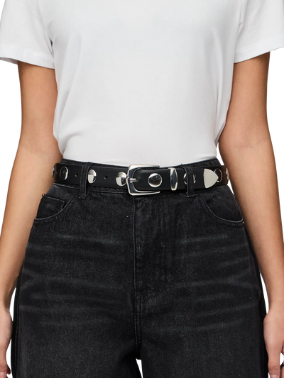 PcJyle Stud Belt Black