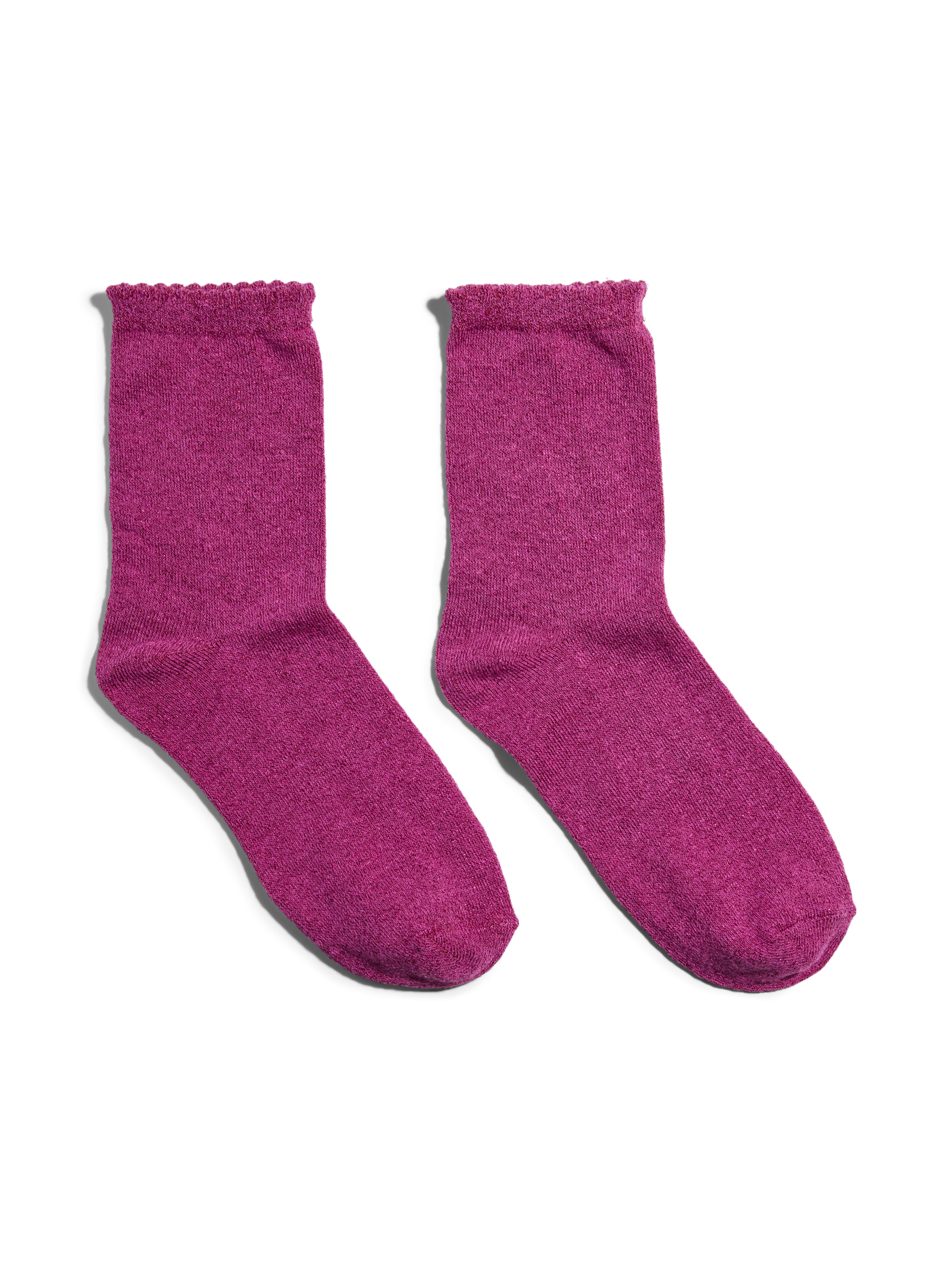 PcSebby Glitter Socks Festival Fuchsia