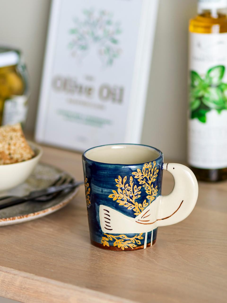 Hezha Mug Blue Bird