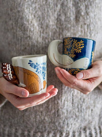 Hezha Mug Blue Bird