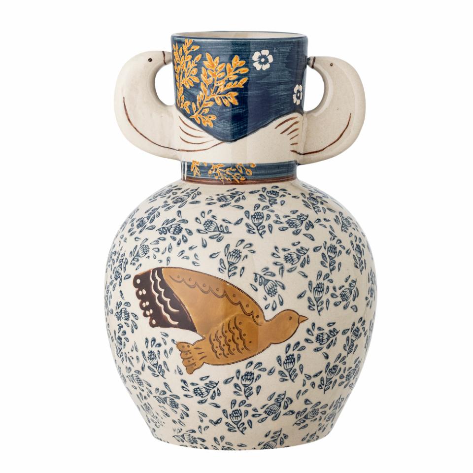 Hezha Vase Blue Bird