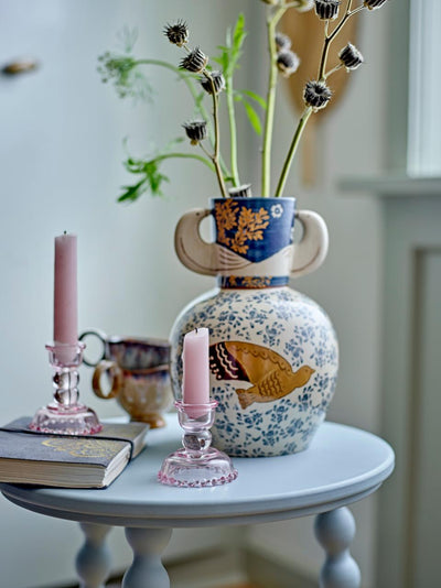 Hezha Vase Blue Bird