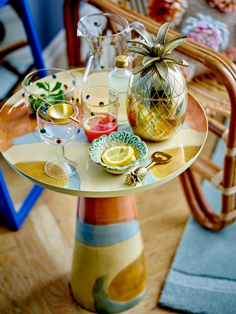 Thalia Wine Glass Multi Dots