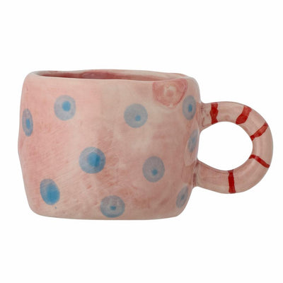 Nini Mug Rose/Blue Dots