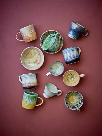 Imogen Mug Grey/Violet