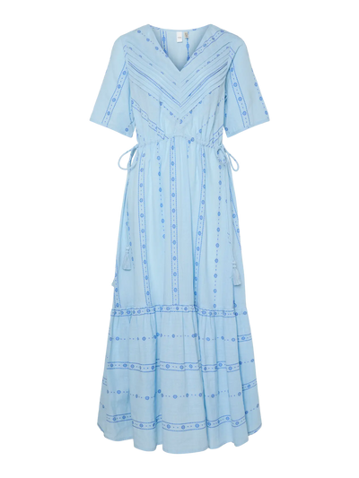 YasCina Long Dress Clear Sky