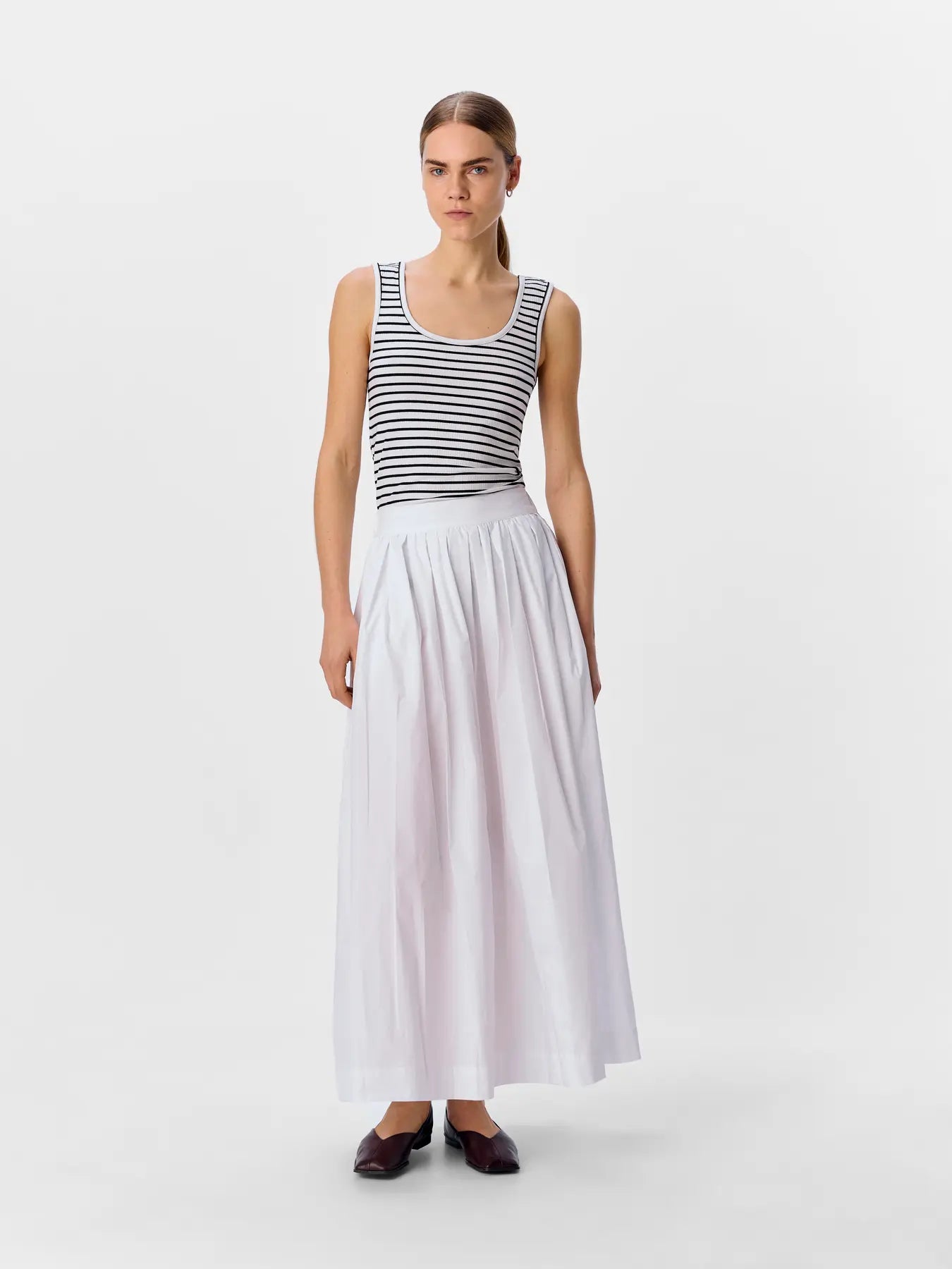 ObjPaige Skirt White