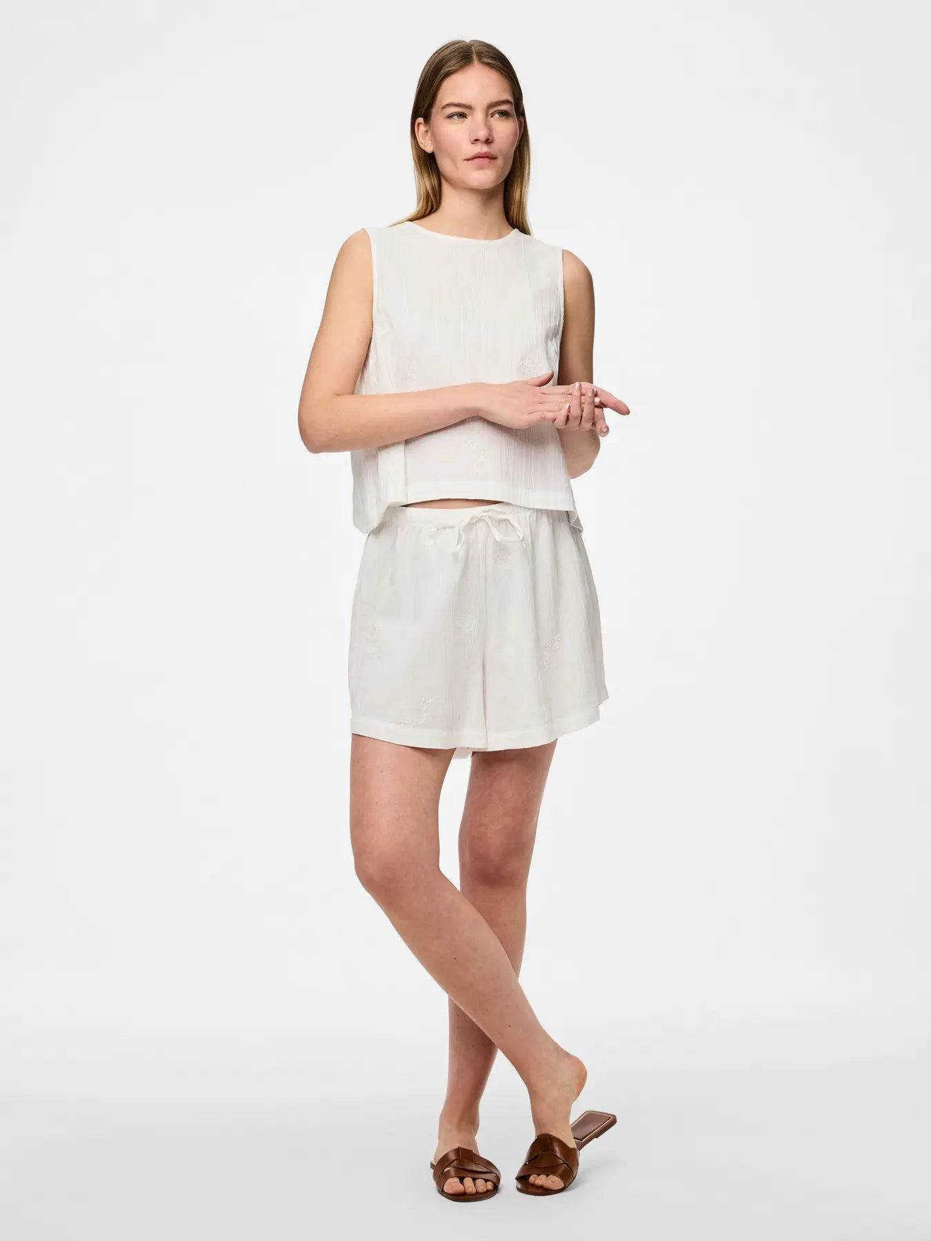 PcLiva Shorts Cloud Dancer
