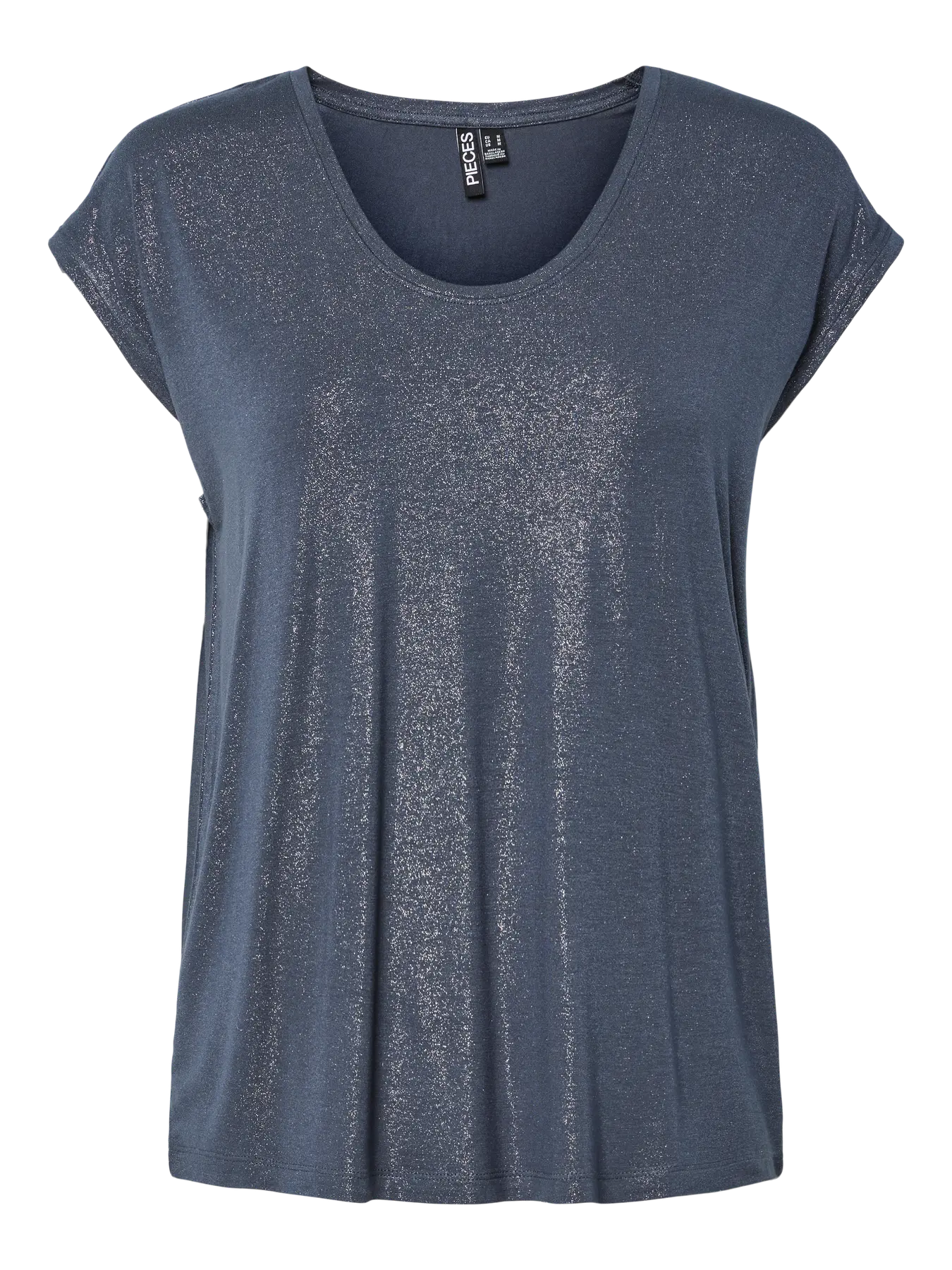 PcAlice Glitter Tee Ombre Blue