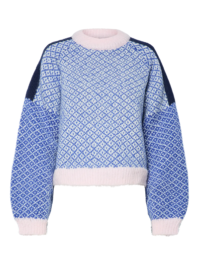 PcRemix Knit Blue/Rose