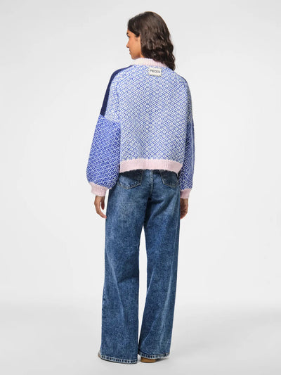 PcRemix Knit Blue/Rose